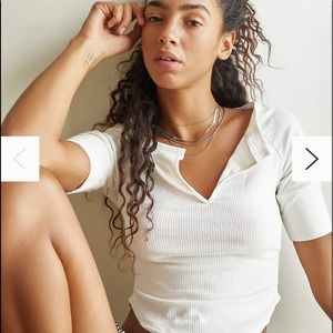 Free People Blake Baby Tee size Size S $38.00